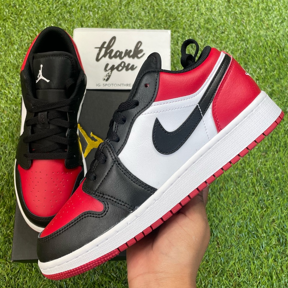 Air Jordan 1 low GS ‘Bred Toe’